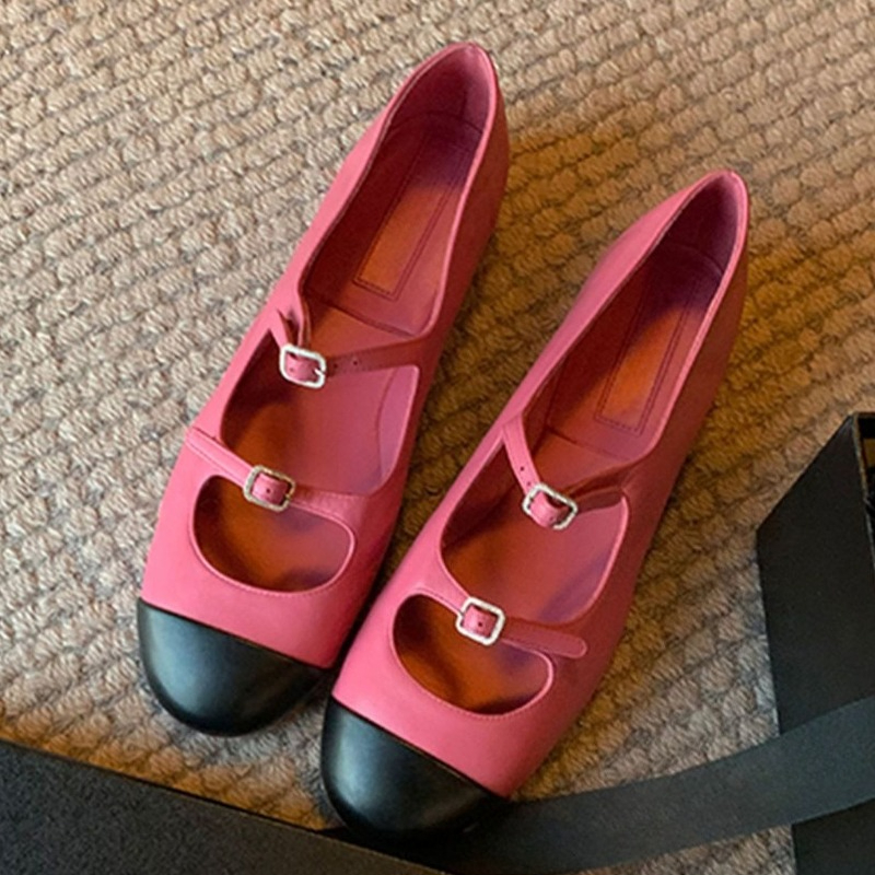 Women'S Fashion Shoes - Zapatos elegantes Mary Jane con hebilla