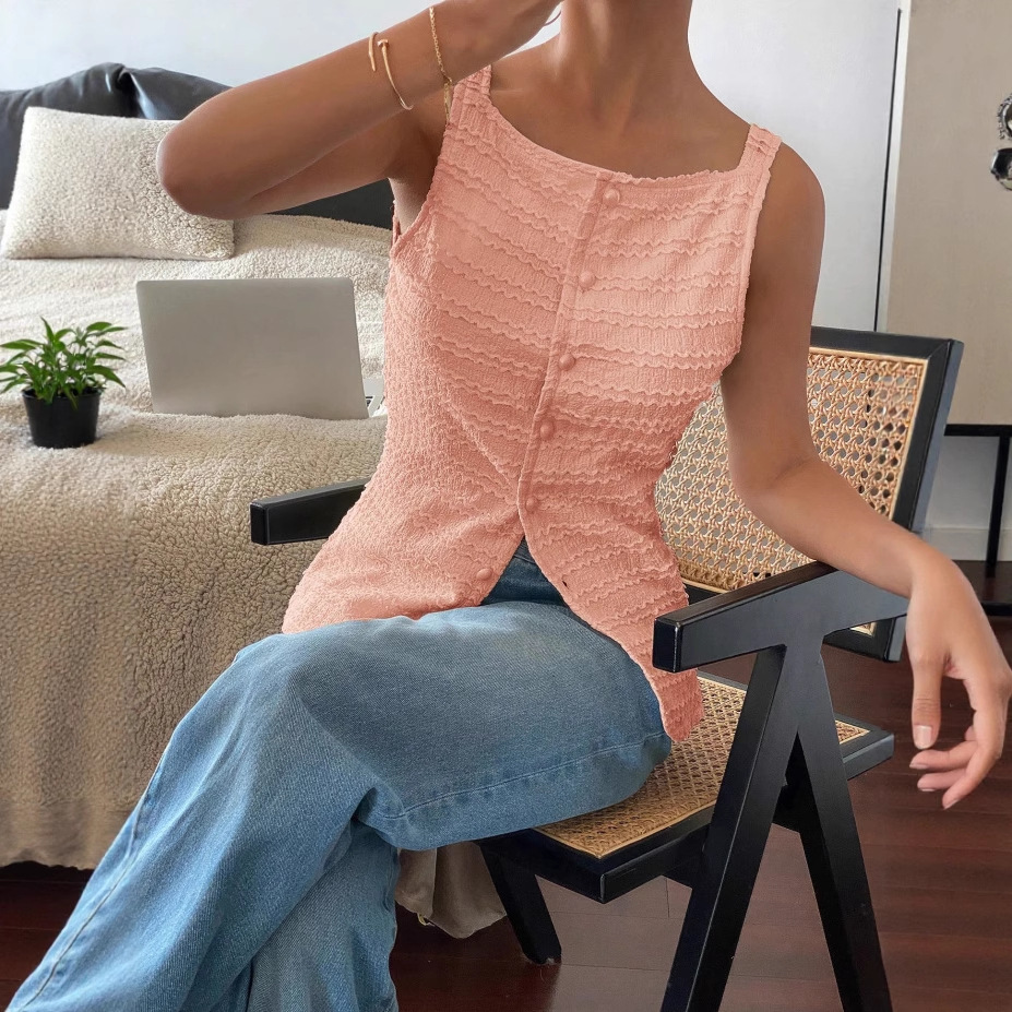 Chaleco de mujer sin mangas co - Women'S Fashion Vest Tops reseña y precio