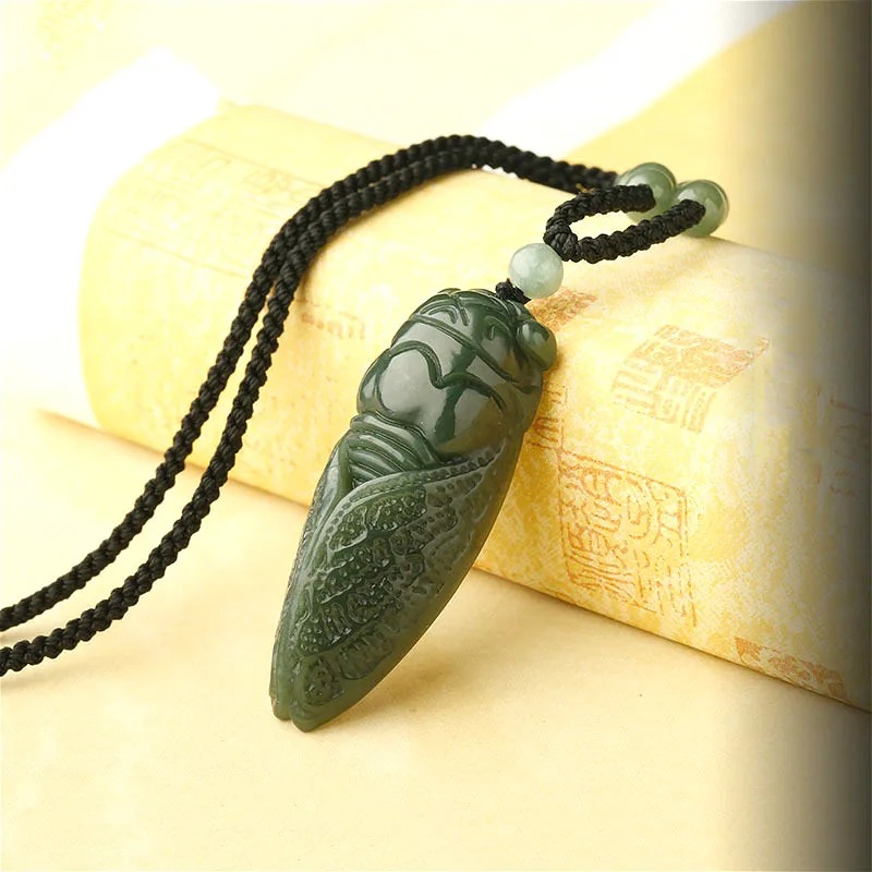 Colgante de Jade Natural de He - Women'S Fashion Jewellery reseña y precio