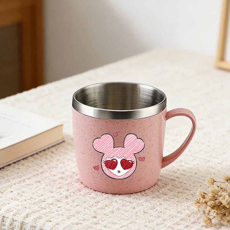 Tazas de acero inoxidable con  - Women'S Fashion Korea reseña y precio
