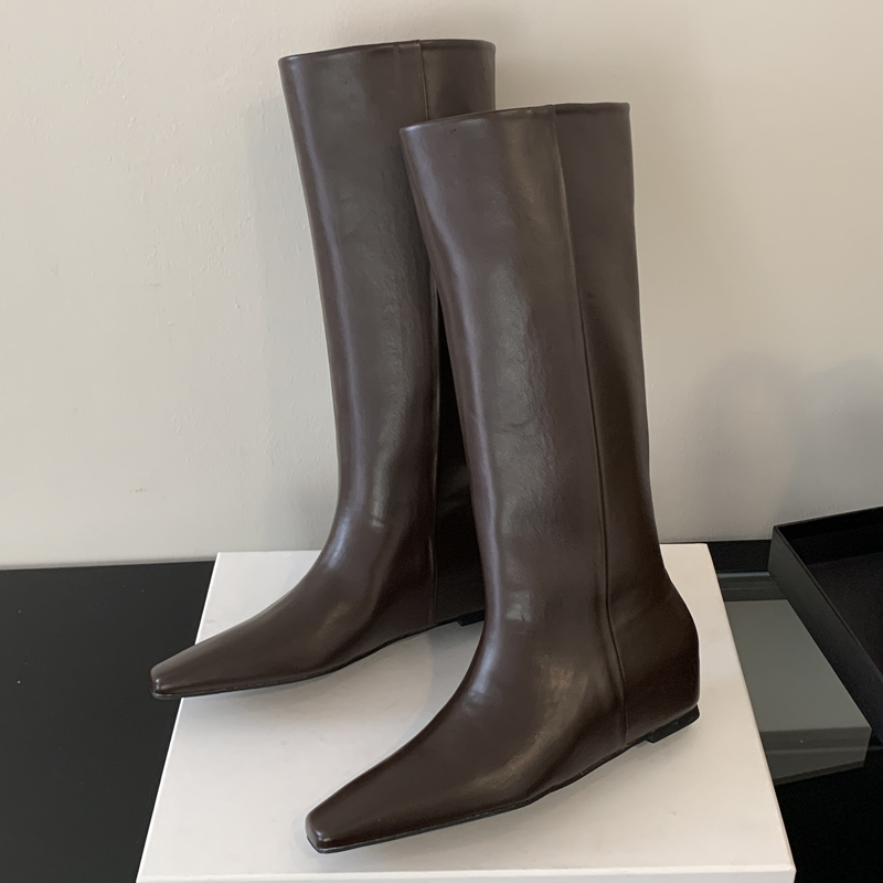 Eilyken, botas De cuero suave  - Women'S Fashion Knee High Boots reseña y precio