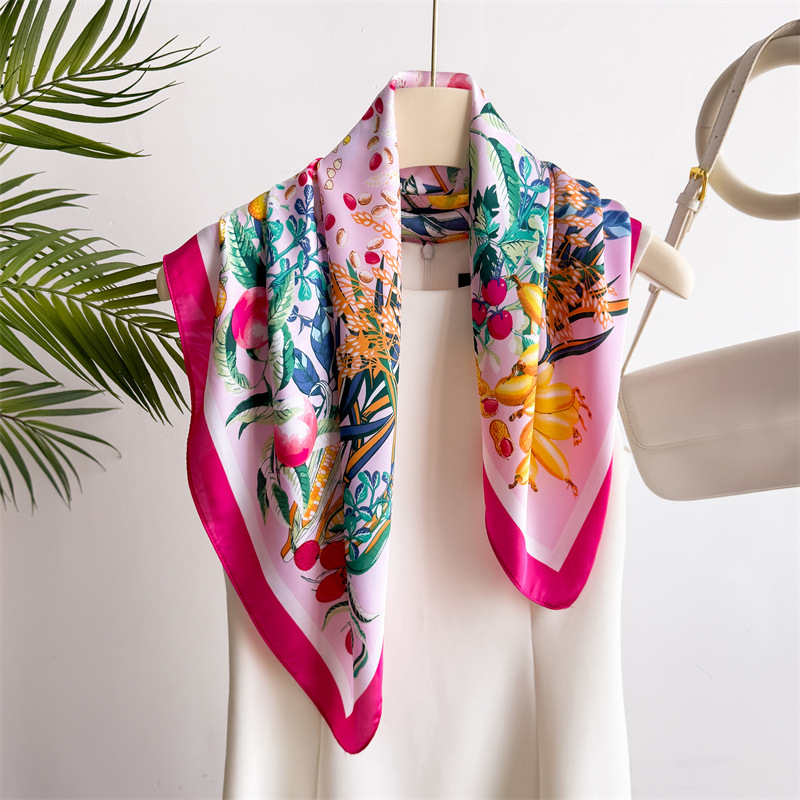 Bufandas estampadas de lujo pa - Women Fashion Necktie reseña y precio