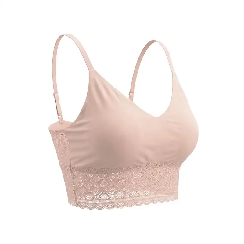 Camisola sin espalda con ribet - Lace Trim Cami reseña y precio