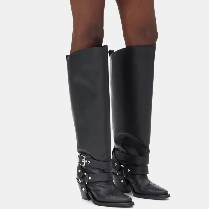 Botas de vaquero hasta la rodi - Women'S Fashion Knee High Boots reseña y precio