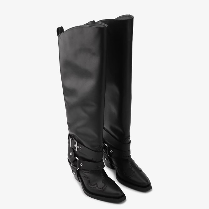 Botas de vaquero hasta la rodi - Women'S Fashion Knee High Boots reseña y precio
