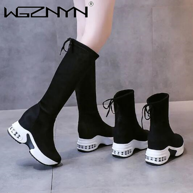 Botas Largas con plataforma gr - Women'S Fashion Knee High Boots reseña y precio