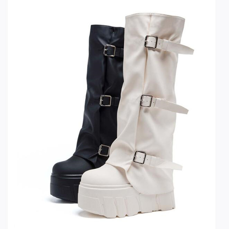 Nuevo 2026 marca de moda Otoño - Women'S Fashion Knee High Boots reseña y precio